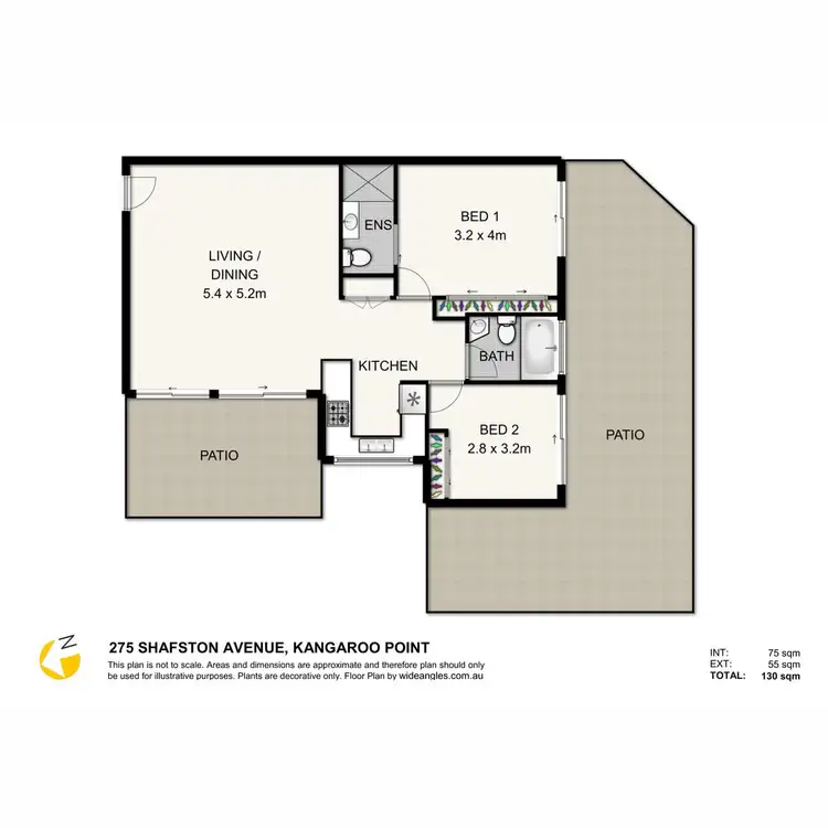 Floorplan of Homely apartment listing, 7/275 Shafston Avenue, Kangaroo Point QLD 4169