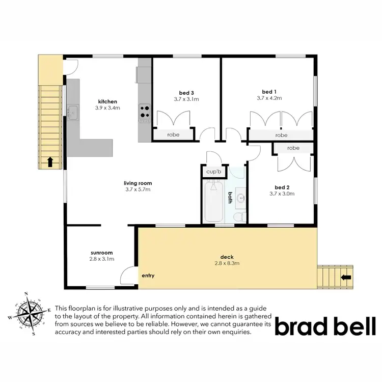 Floorplan of Homely house listing, 34 Stellman Street, Mount Gravatt East QLD 4122