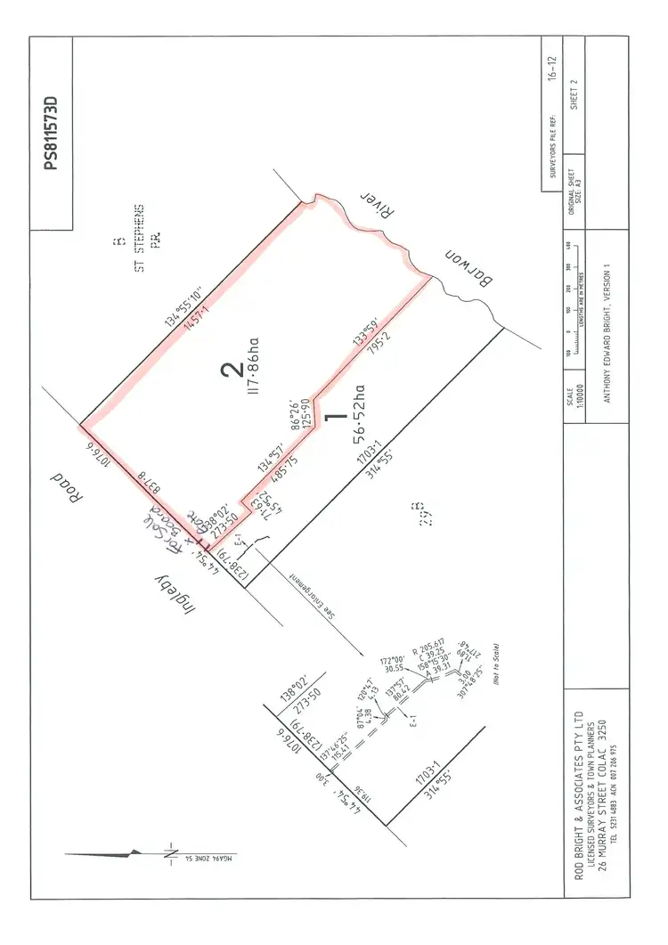 Floorplan of Homely rural property listing, 675 Ingleby Road, Winchelsea VIC 3241