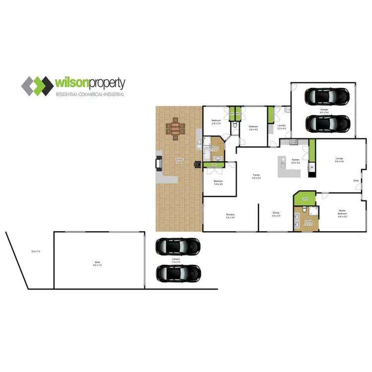 Floorplan of Homely house listing, 11 Nicholson Place, Traralgon VIC 3844