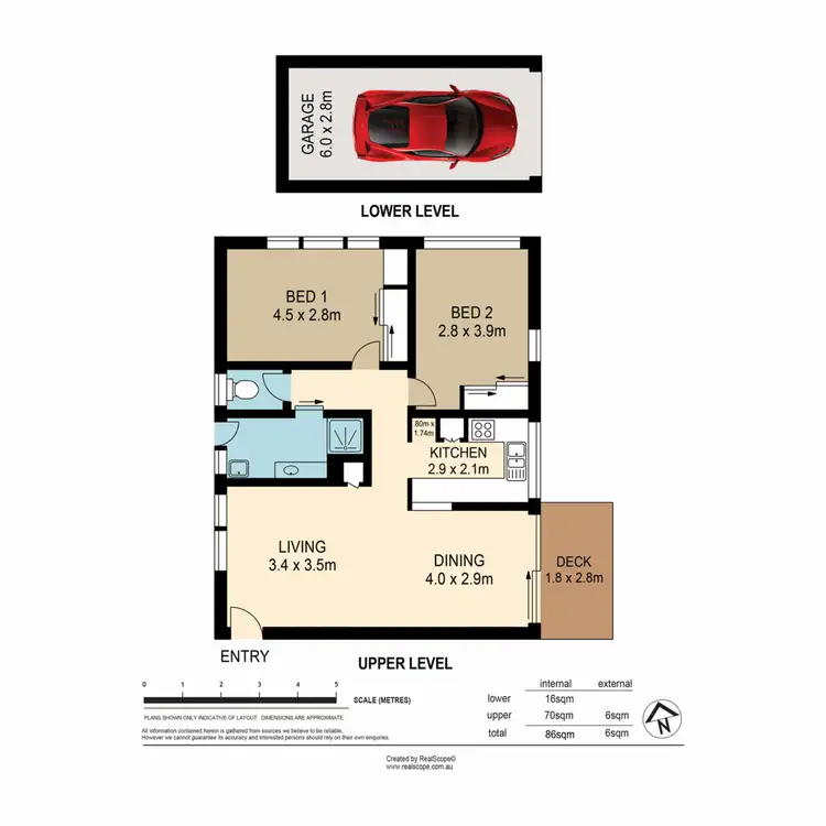 Floorplan of Homely unit listing, 1/242 Carmody Road, St Lucia QLD 4067