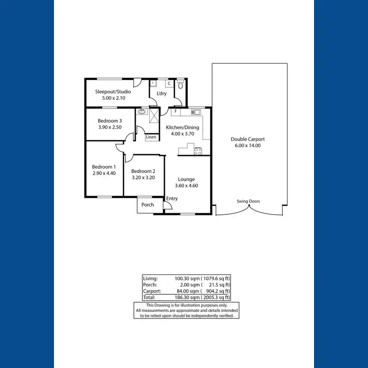 Floorplan of Homely house listing, 2 Lydeamore Street, Port Pirie SA 5540