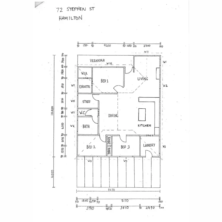 Floorplan of Homely house listing, 72 Stephen Street, Hamilton VIC 3300