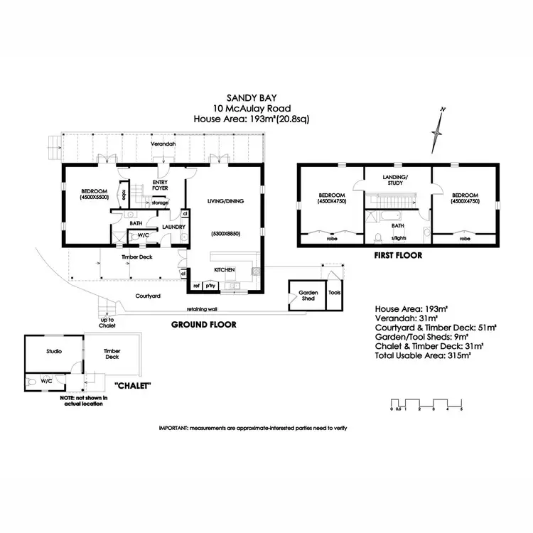 Floorplan of Homely house listing, 10 McAulay Road, Sandy Bay TAS 7005