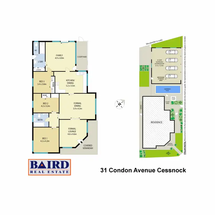 Floorplan of Homely house listing, 31 Condon Avenue, Cessnock NSW 2325