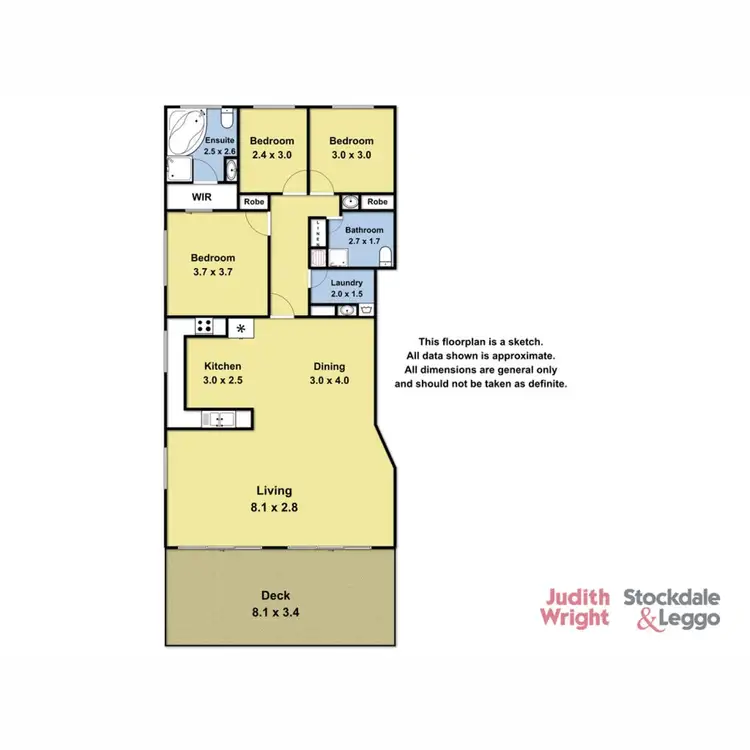 Floorplan of Homely apartment listing, 26/1-3 Warley Avenue, Cowes VIC 3922