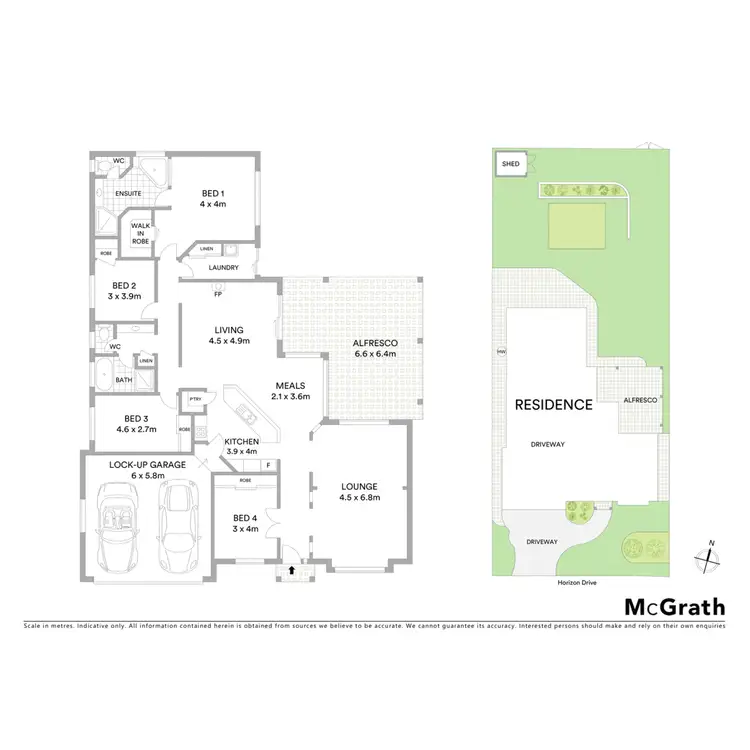 Floorplan of Homely house listing, 40 Horizon Drive, West Ballina NSW 2478