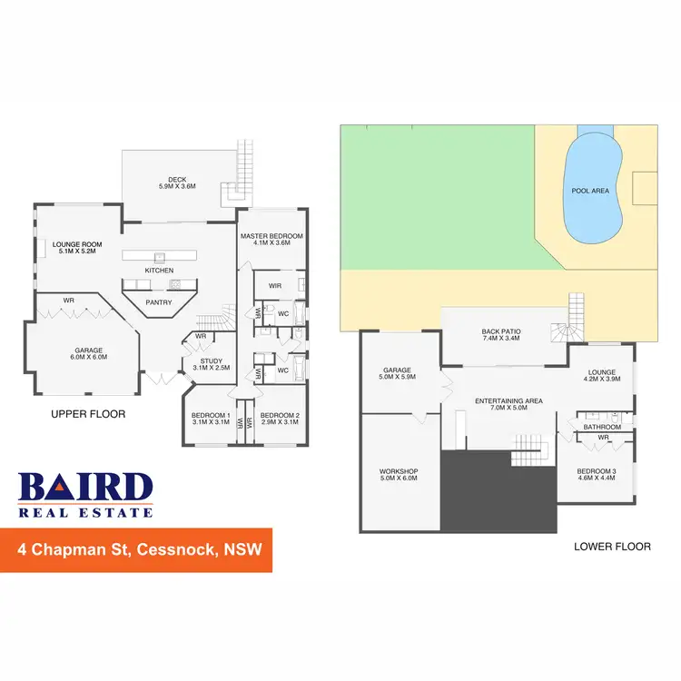 Floorplan of Homely house listing, 4 Chapman Street, Cessnock NSW 2325