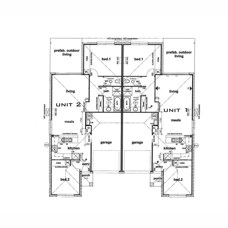 Floorplan of Homely unit listing, 9 Whitley Court, Glenvale QLD 4350