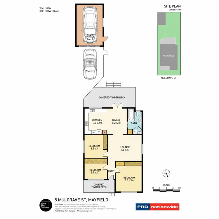 Floorplan of Homely house listing, 5 Mulgrave Street, Mayfield NSW 2304