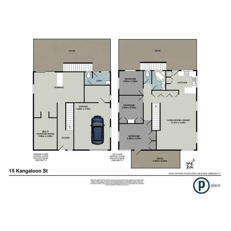 Floorplan of Homely house listing, 15 Kangaloon Street, Jindalee QLD 4074