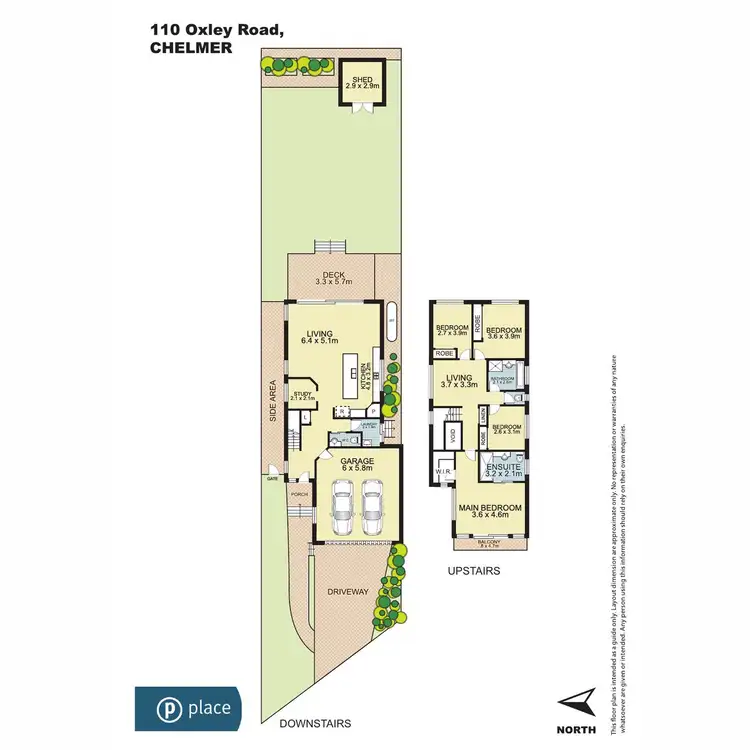 Floorplan of Homely house listing, 110 Oxley Road, Chelmer QLD 4068