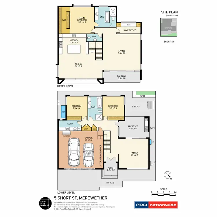 Floorplan of Homely house listing, 5 Short Street, Merewether NSW 2291