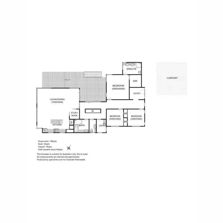 Floorplan of Homely house listing, 619 Oceana Drive, Howrah TAS 7018