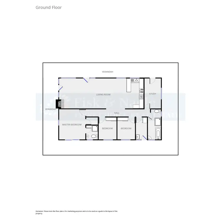 Floorplan of Homely house listing, 5 Tristania Crescent, Tura Beach NSW 2548