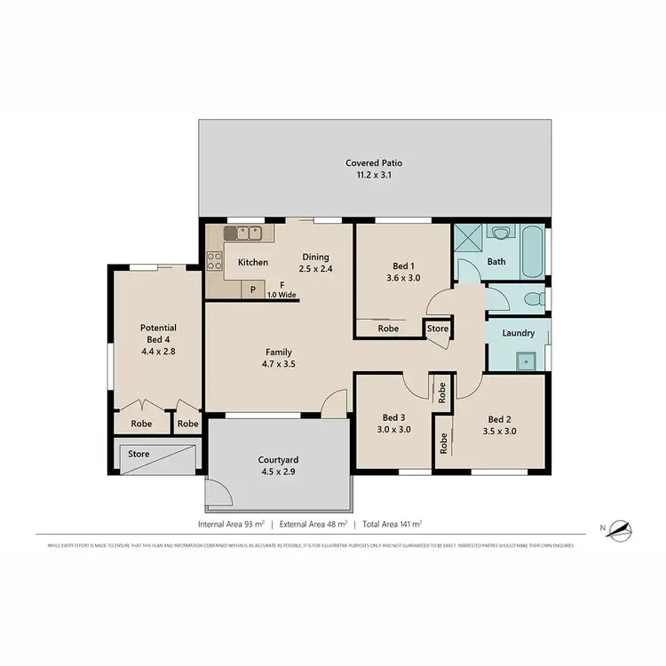 Floorplan of Homely house listing, 12 Sundowner Street, Regents Park QLD 4118