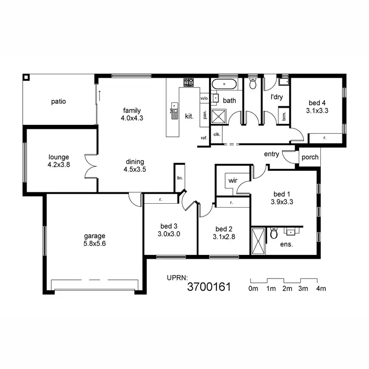 Floorplan of Homely house listing, Address available on request