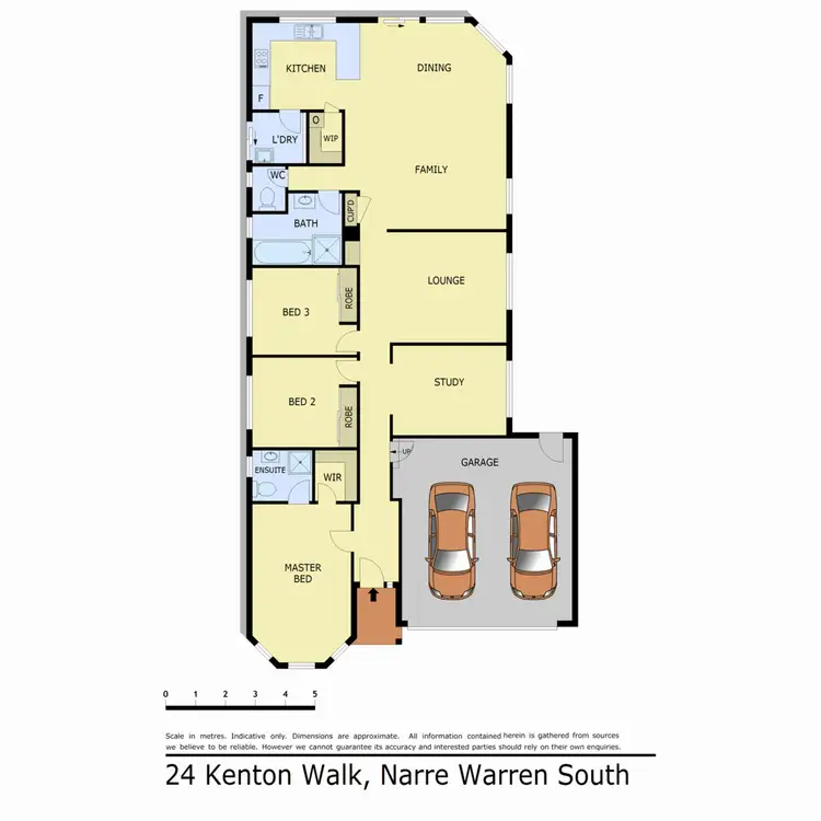 Floorplan of Homely house listing, 24 Kenton Walk, Narre Warren South VIC 3805