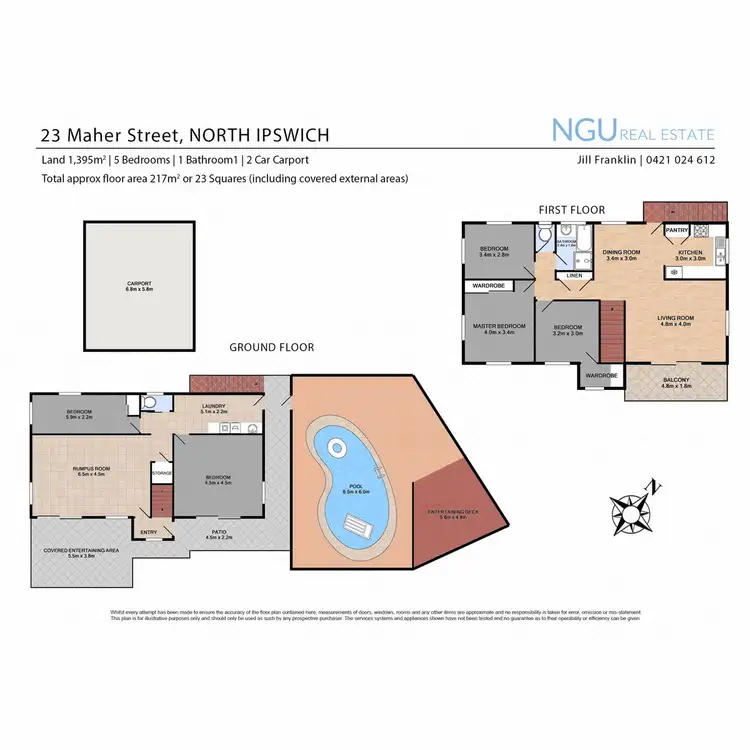 Floorplan of Homely house listing, 23 Maher Street, North Ipswich QLD 4305