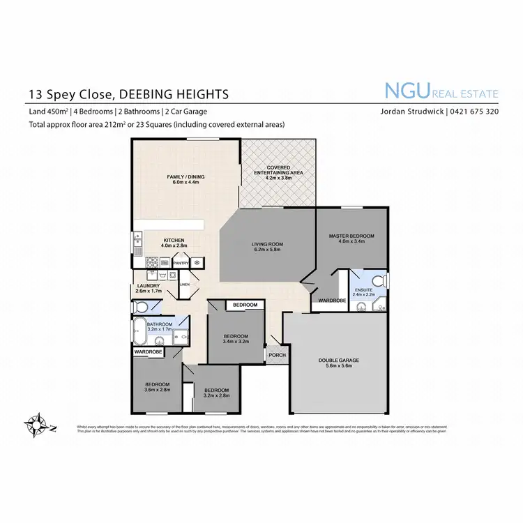 Floorplan of Homely house listing, 13 Spey Close, Deebing Heights QLD 4306