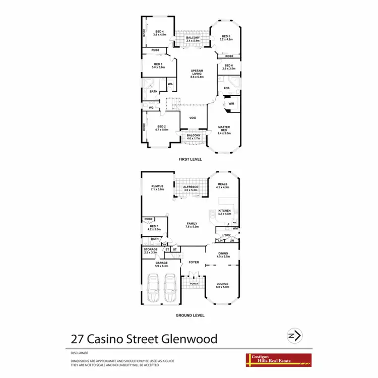 Floorplan of Homely house listing, 27 Casino Street, Glenwood NSW 2768