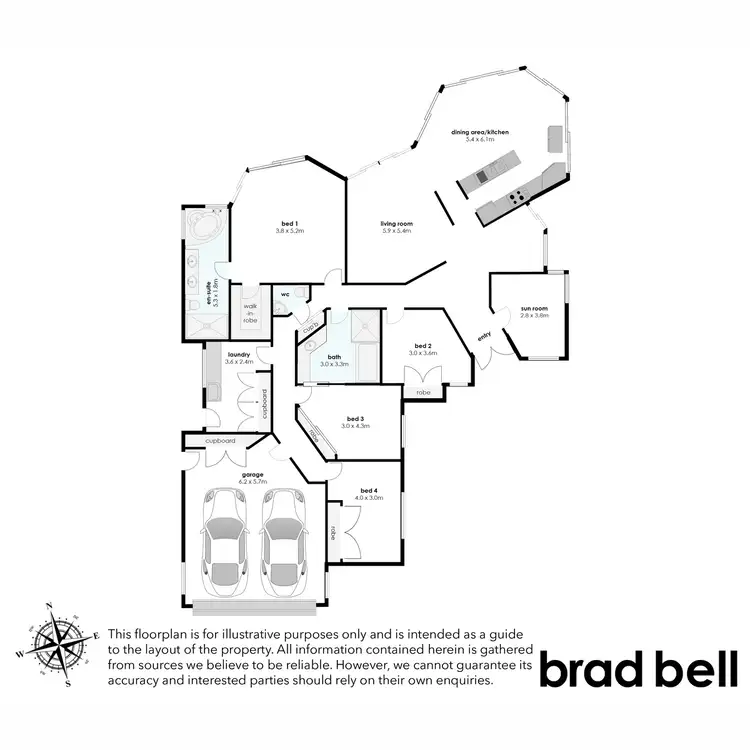 Floorplan of Homely house listing, 33 Drayton Terrace, Mermaid Waters QLD 4218