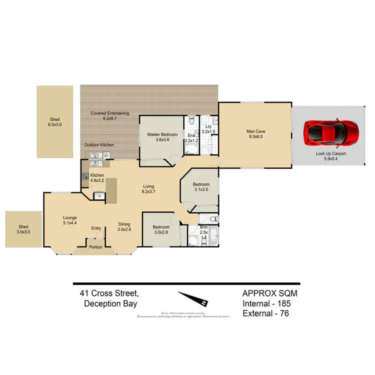 Floorplan of Homely house listing, 41 Cross Street, Deception Bay QLD 4508