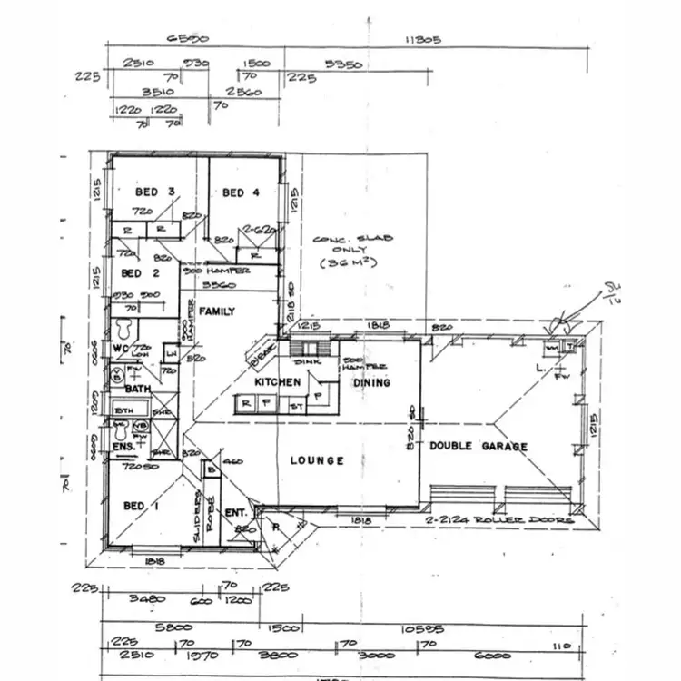 Floorplan of Homely rural property listing, 196-200 Bushman Drive, Jimboomba QLD 4280