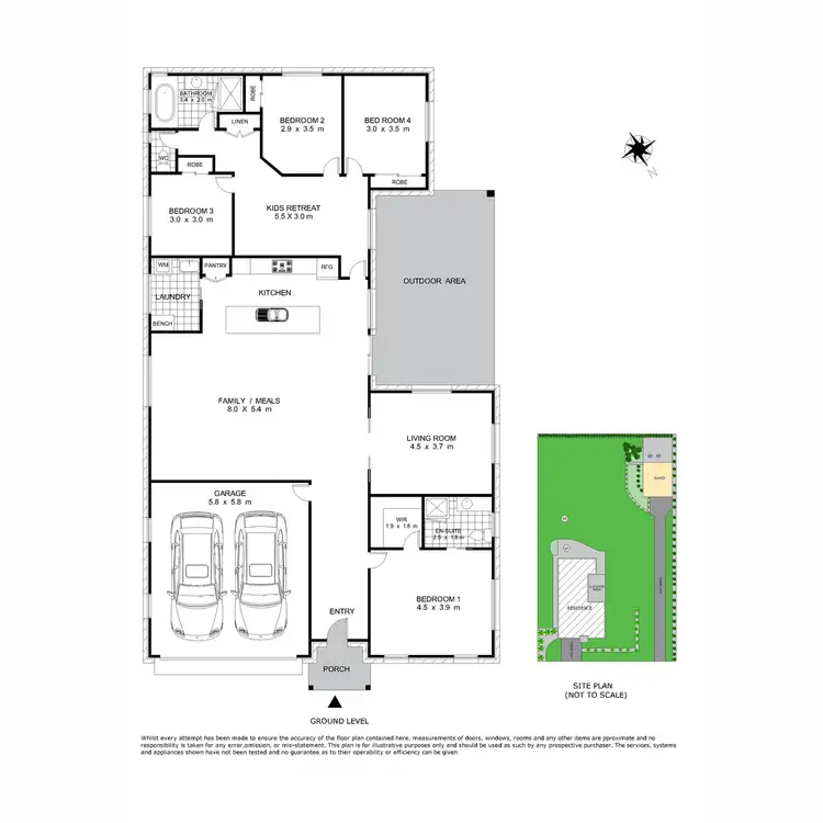 Floorplan of Homely house listing, 22 Lilly Avenue, Cawdor QLD 4352