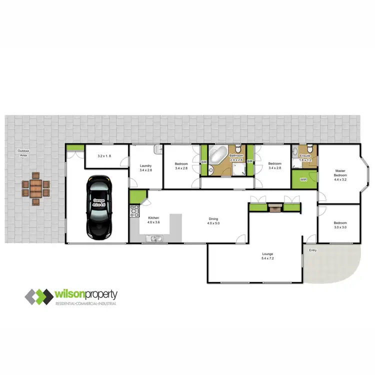 Floorplan of Homely house listing, 18 Duke Street, Rosedale VIC 3847