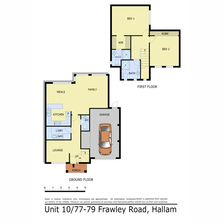 Floorplan of Homely house listing, 10/77-79 Frawley Road, Hallam VIC 3803