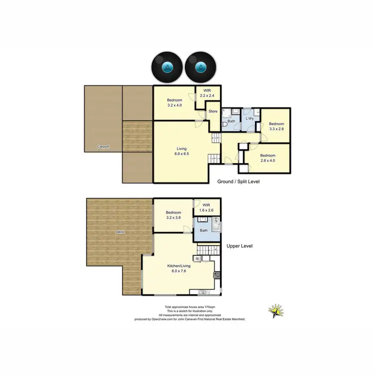 Floorplan of Homely house listing, 57 Willow Lake Drive, Macs Cove VIC 3723