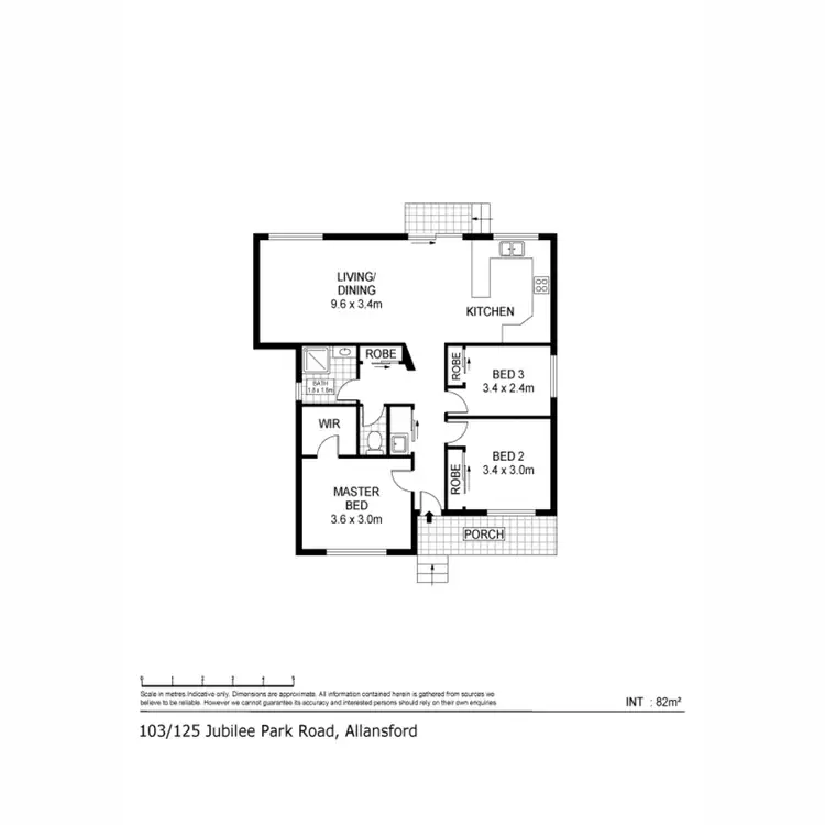 Floorplan of Homely house listing, 103/125 Jubilee Park, Warrnambool VIC 3280