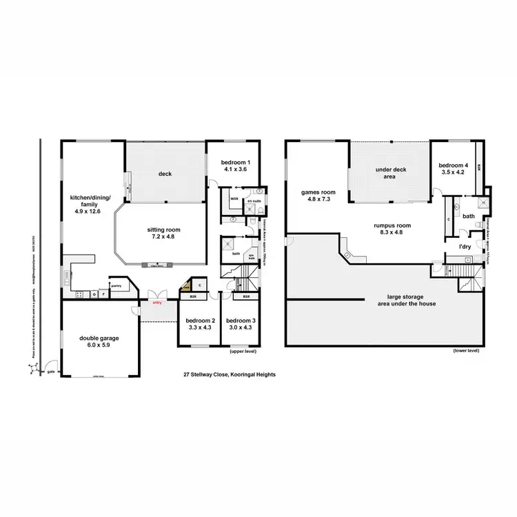 Floorplan of Homely house listing, 27 Stellway Close, Kooringal NSW 2650