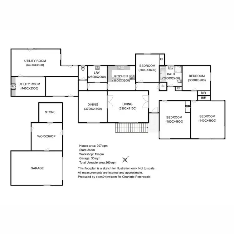 Floorplan of Homely house listing, 88 Coleman Street, Moonah TAS 7009