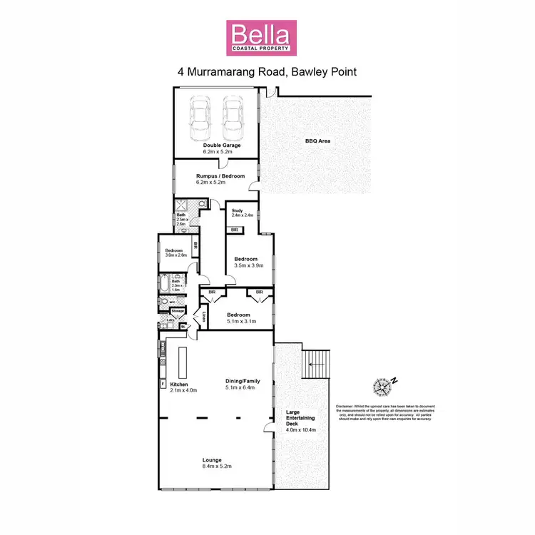 Floorplan of Homely house listing, 4 Murramarang Road, Bawley Point NSW 2539