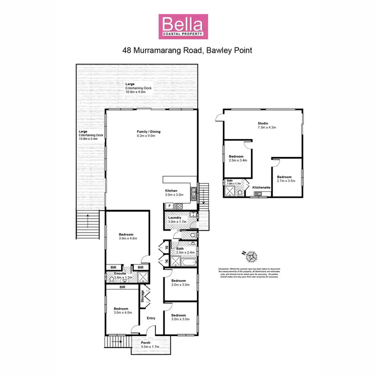 Floorplan of Homely house listing, 48 Murramarang Road, Bawley Point NSW 2539