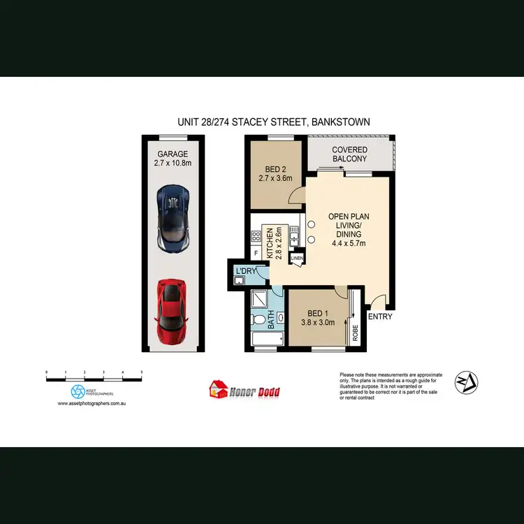 Floorplan of Homely apartment listing, 28/274 Stacey Street, Bankstown NSW 2200