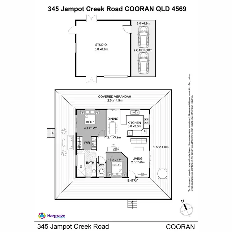 Floorplan of Homely house listing, 345 Jampot Creek Road, Cooran QLD 4569