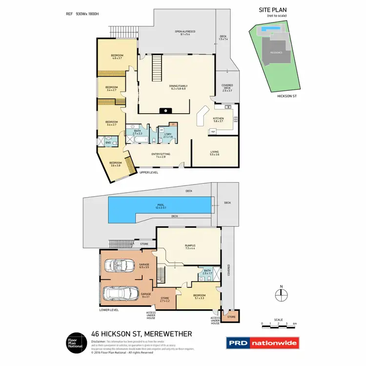 Floorplan of Homely house listing, 46 Hickson Street, Merewether NSW 2291