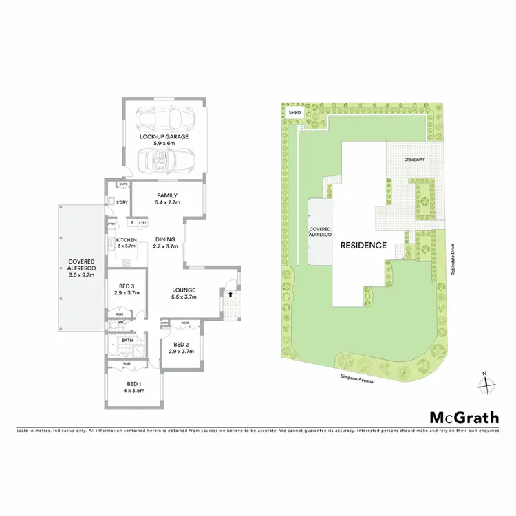Floorplan of Homely house listing, 1 Robindale Drive, Wollongbar NSW 2477