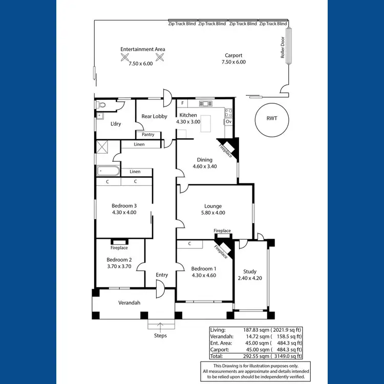 Floorplan of Homely house listing, 76 Mitchell Street, Crystal Brook SA 5523