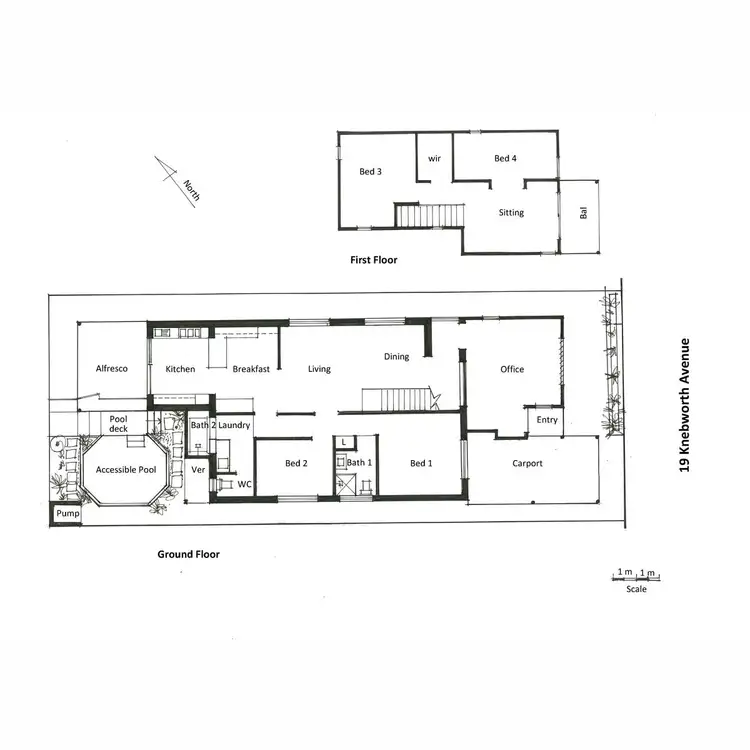 Floorplan of Homely house listing, 19 Knebworth Avenue, Perth WA 6000