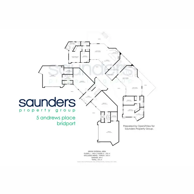 Floorplan of Homely semi-detached listing, 2/5 Andrews Place, Bridport TAS 7262