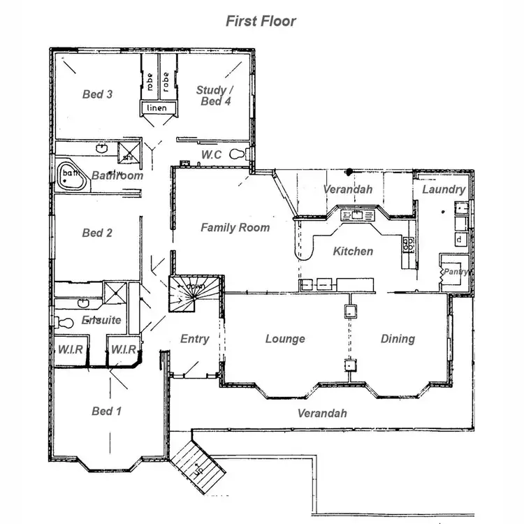 Floorplan of Homely house listing, 11 Henwood Avenue, Kooringal NSW 2650