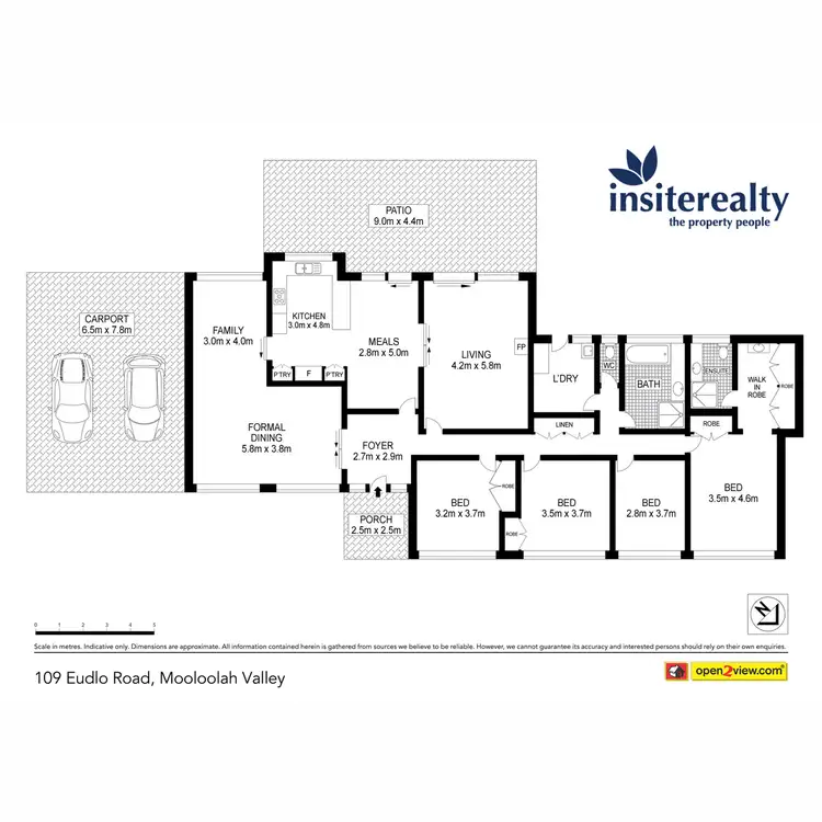 Floorplan of Homely rural property listing, 109 Eudlo Road, Mooloolah Valley QLD 4553