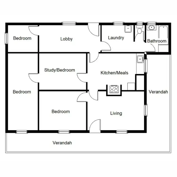 Floorplan of Homely house listing, 28 Paltridge Avenue, Stirling North SA 5710