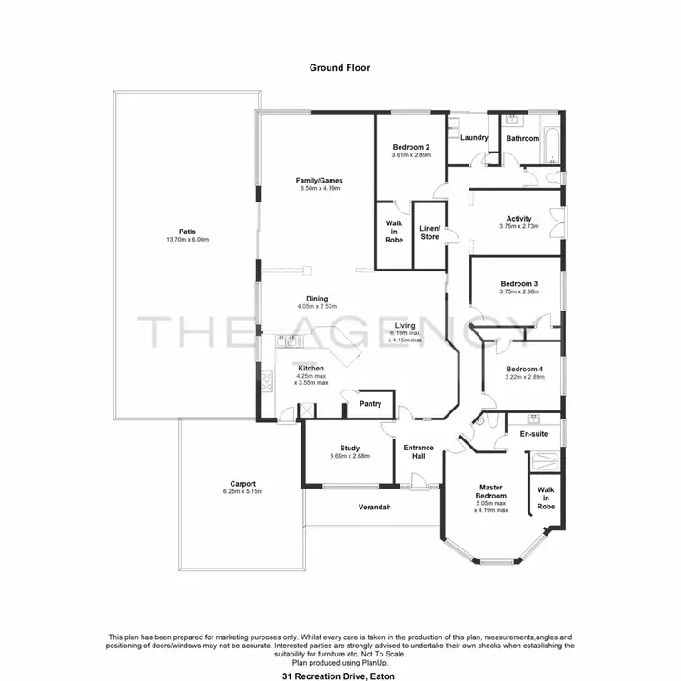 Floorplan of Homely house listing, 31 Recreation Drive, Eaton WA 6232