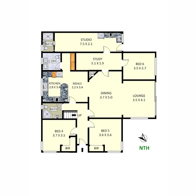 Floorplan of Homely house listing, 29 Walsh Ave., Croydon Park NSW 2133