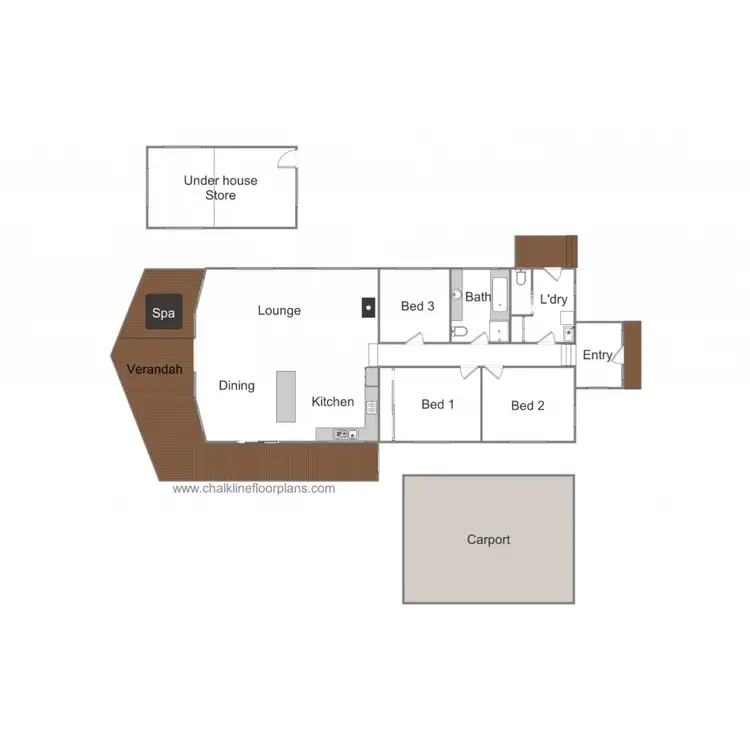 Floorplan of Homely house listing, 11 Summit View Court, Merrijig VIC 3723